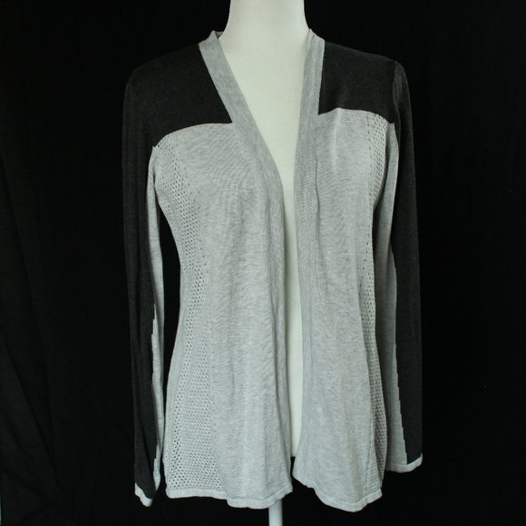 Belldini | Open Gray Cardigan | Sz L - Picture 2 of 16